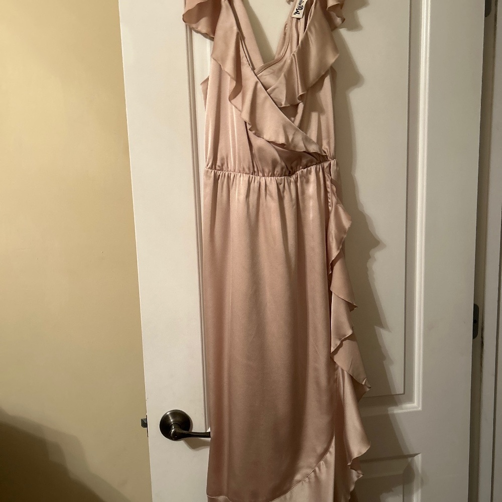 Mumu Silk bridesmaids dress
